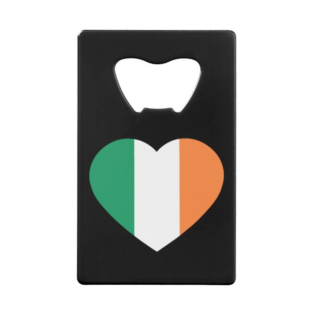 Ireland Heartflag On Black bocnt (Front)