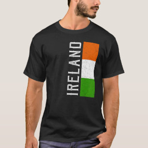 Ireland Heritage Pride Country Support Irish Flag T-Shirt