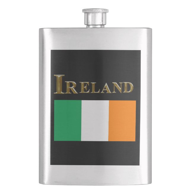 IRELAND HIP FLASK (Front)
