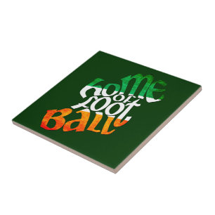 Ireland Home of Football GAA Tile