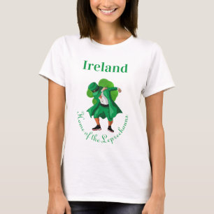 Ireland Home of the Leprechauns St Patrick's Day T-Shirt