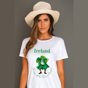 Ireland Home of the Leprechauns St Patrick's Day T-Shirt