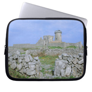Ireland, Inishmore, Aran Island, Dun Aengus Fort Laptop Sleeve