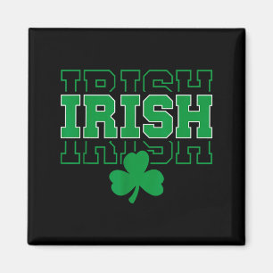 Ireland Irish Ancestry Varsity Style For Men Women Magnet