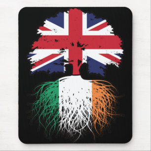 Ireland Irish British UK United Kingdom Britain Mouse Pad