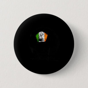 Ireland Irish Eire Flag Design On Soccer Ball Jers 6 Cm Round Badge