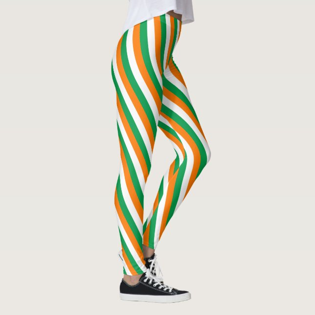 Ireland & Irish Flag fashion travel/sport fan Leggings (Right)