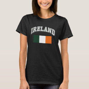 Ireland Irish Flag Heritage Roots Ancestry Gift T-Shirt
