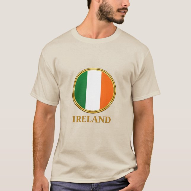 Ireland - Irish Flag T-Shirt (Front)