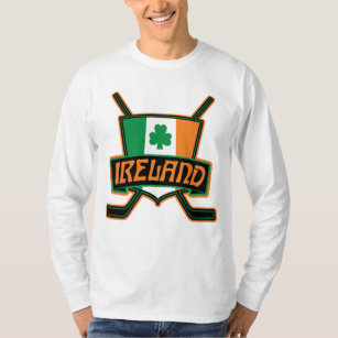 Ireland Irish Ice Hockey Logo T-Shirt