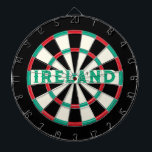 IRELAND Irish Old Classic Design Green Text Dartboard<br><div class="desc">IRELAND Irish Old Classic Design Dart Board with Green Text. 🎯You can edit text by selecting the personalisation option. Please let me know if you have additional questions and because Zazzle's customer support handles the customer experience you may reach Zazzle customer support by chat, phone or email as explained in...</div>