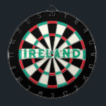 IRELAND Irish Old Classic Design Green Text Dartboard<br><div class="desc">IRELAND Irish Old Classic Design Dart Board with Green Text. 🎯You can edit text by selecting the personalisation option. Please let me know if you have additional questions and because Zazzle's customer support handles the customer experience you may reach Zazzle customer support by chat, phone or email as explained in...</div>