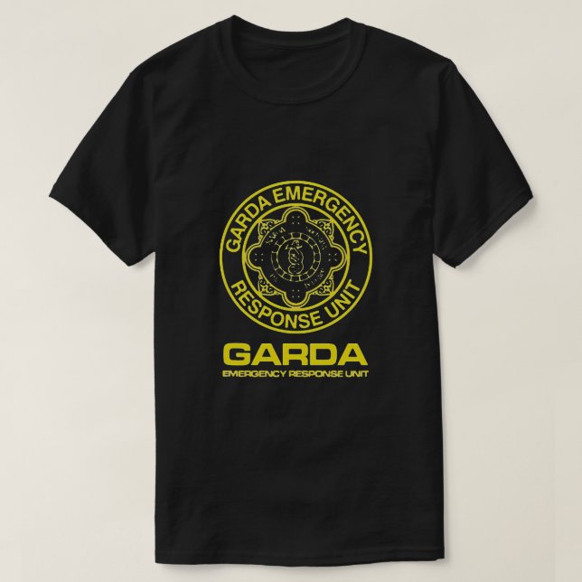 Ireland Irish Police Swat Garda ERU T-Shirt (Design Front)