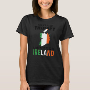 Ireland Irishman Irish Map Irish Flag St Patricks T-Shirt