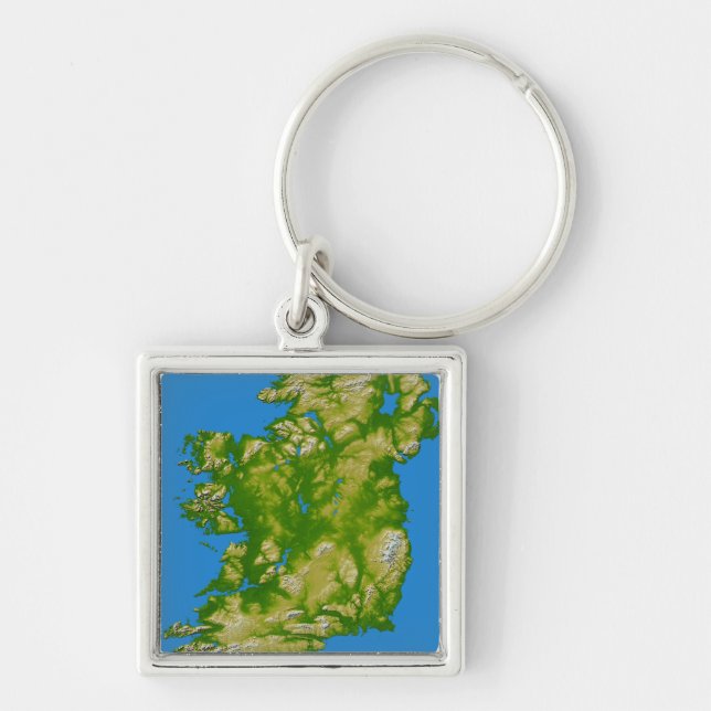 Ireland Key Ring (Front)