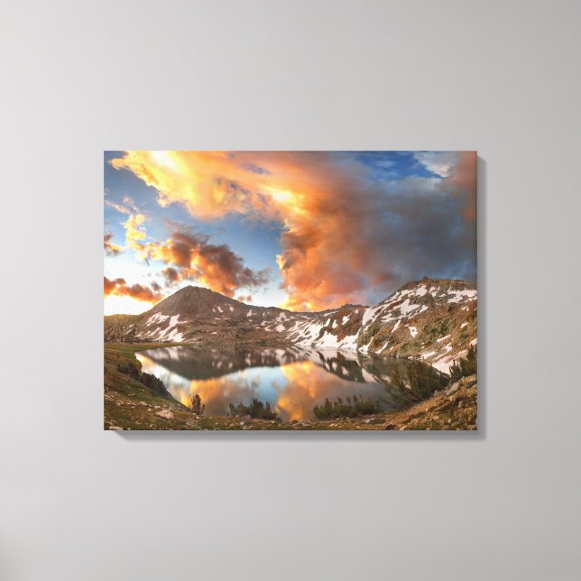 Ireland Lake Sunrise - Yosemite Canvas Print (Front)