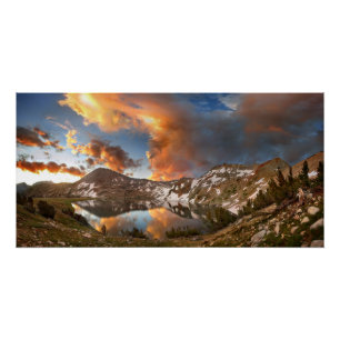 Ireland Lake Sunrise - Yosemite Poster