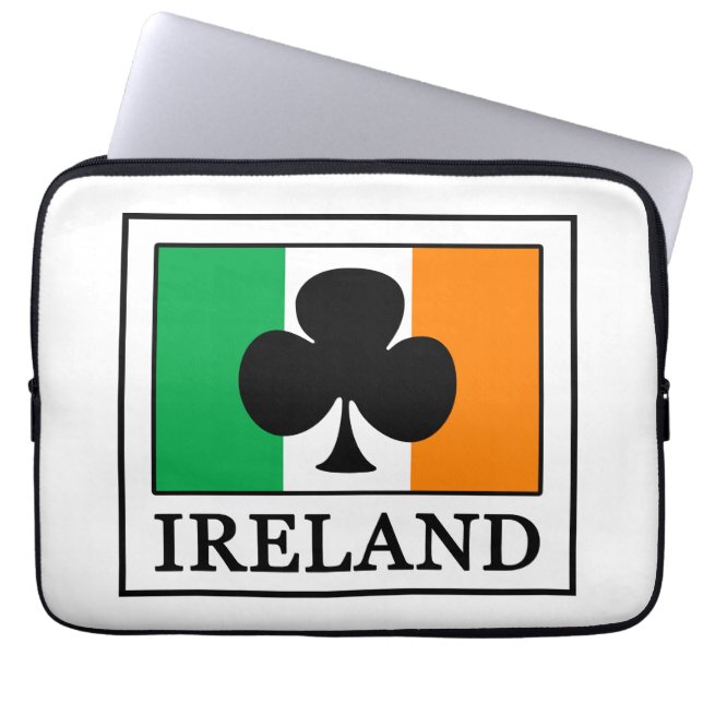 Ireland laptop sleeve (Front)