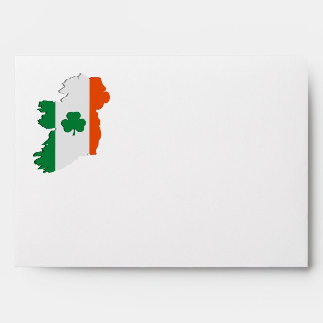 Ireland map envelope (Front)