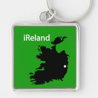 iReland Map Key Ring