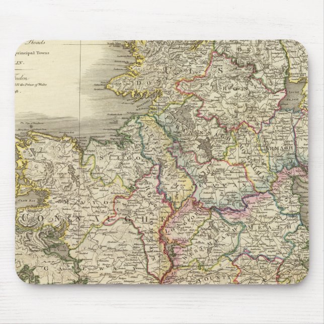 Ireland map mouse pad (Front)