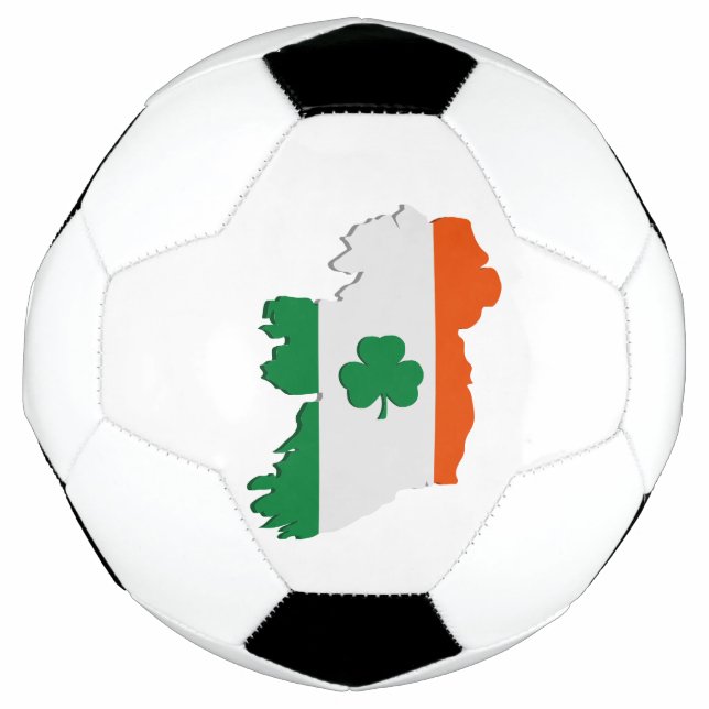 Ireland map soccer ball (Front)