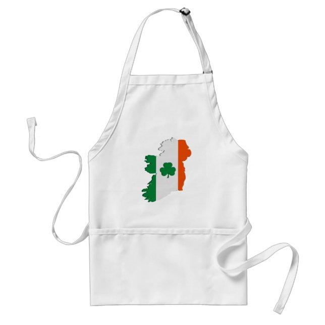 Ireland map standard apron (Front)