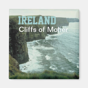 Ireland Moher Cliffs Travel Photo Souvenir Magnet
