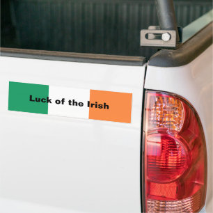 Ireland National Flag, Emerald Isle Celtic Gaelic  Bumper Sticker