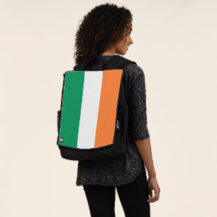 Ireland National Flag, Irish standard, Banner Backpack
