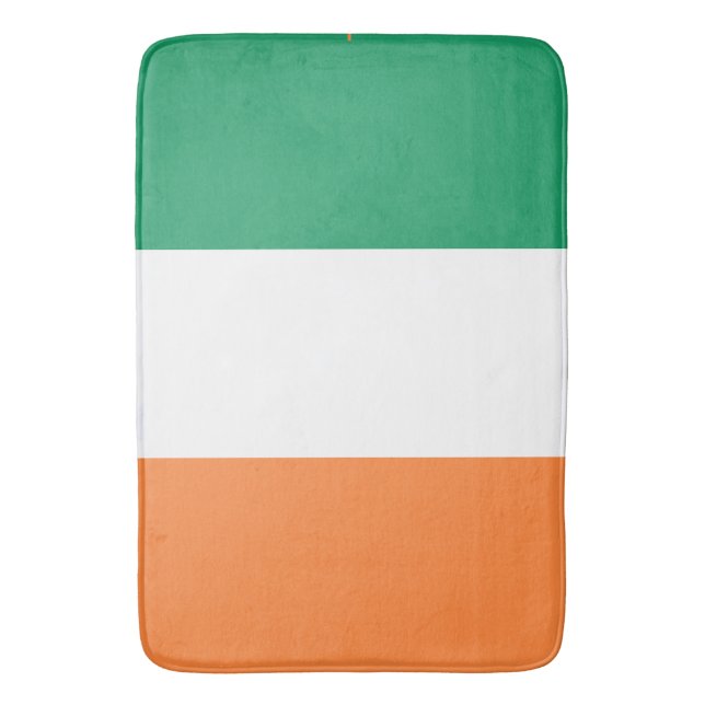 Ireland National Flag, Irish standard, Banner Bath Mat (Front Vertical)