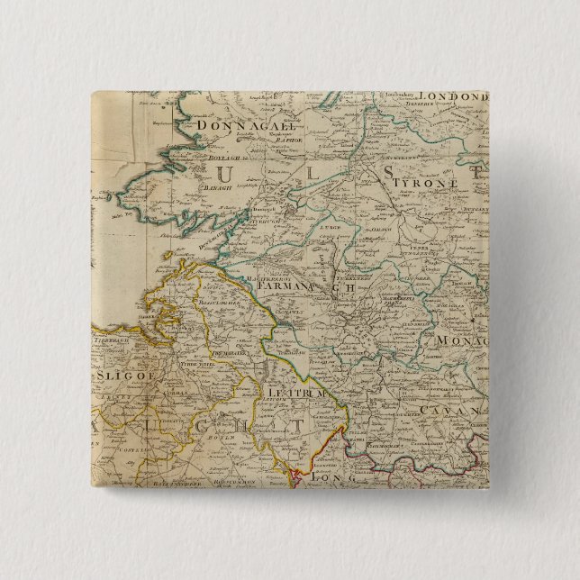 Ireland north 15 cm square badge (Front)