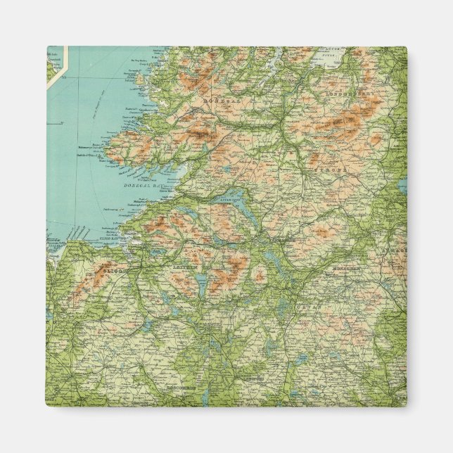 Ireland northern section magnet (Front)