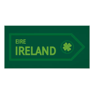 Ireland Road Sign