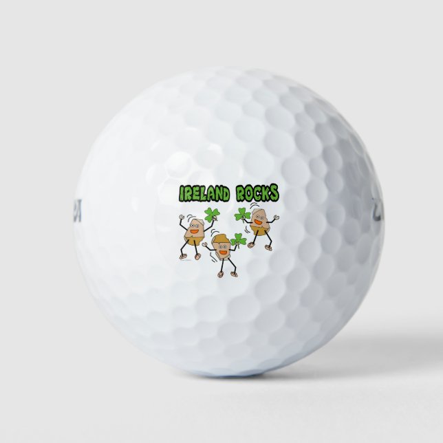 Ireland Rocks Golf Balls (Front)