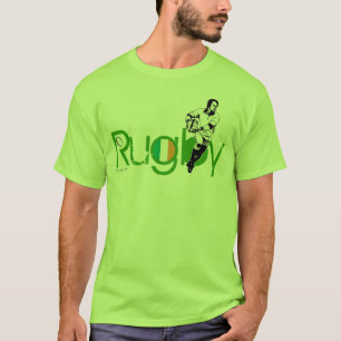 Ireland Rugby Fans T-Shirt Pass Ball