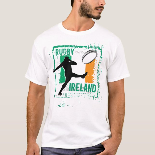 Ireland Rugby T-Shirt Kick (Front)
