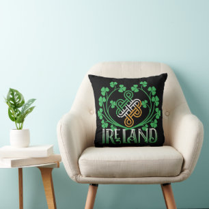 IRELAND SHAMROCK CUSHION