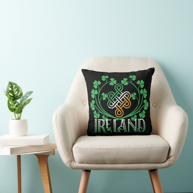 IRELAND SHAMROCK CUSHION (Chair)