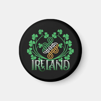 IRELAND SHAMROCK MAGNET