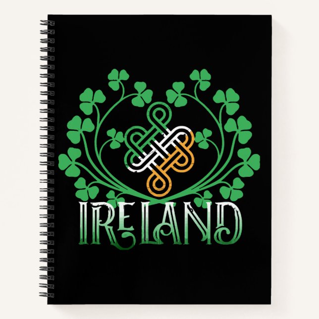 IRELAND SHAMROCK NOTEBOOK (Front)