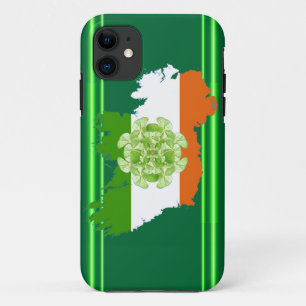 Ireland Shamrock Spin by Kenneth Yoncich Case-Mate iPhone Case