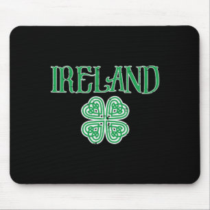 Ireland Shamrock St Patricks Day Clover Irish Men  Mouse Pad