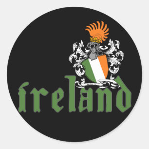 Ireland Shield Sticker