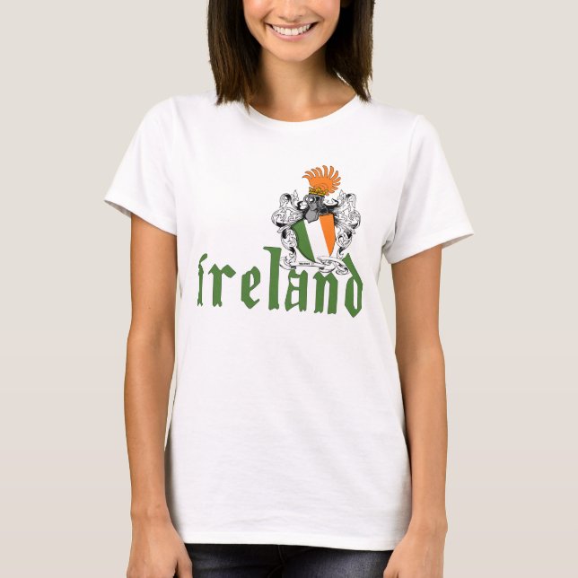 Ireland Shield W T-Shirt (Front)