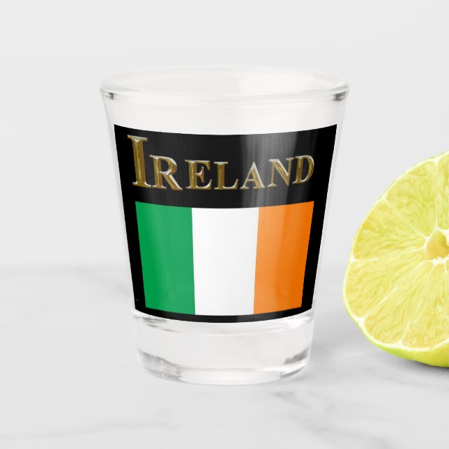 IRELAND SHOT GLASS (Front)