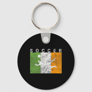 Ireland Soccer Irish Goalkeeper  Key Ring