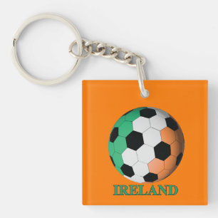 Ireland soccer key ring