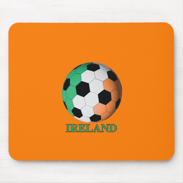 Ireland soccer mouse pad (Front)