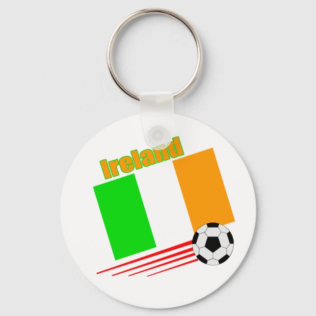 Ireland Soccer Team Key Ring (Front)